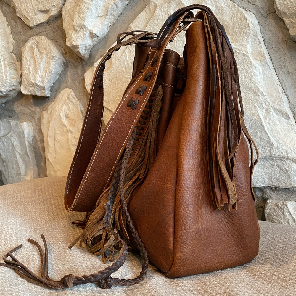 Gorgeous handmade leather bag - Picture 8 of 8